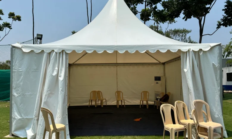 Pagoda Tent Structure on Rent