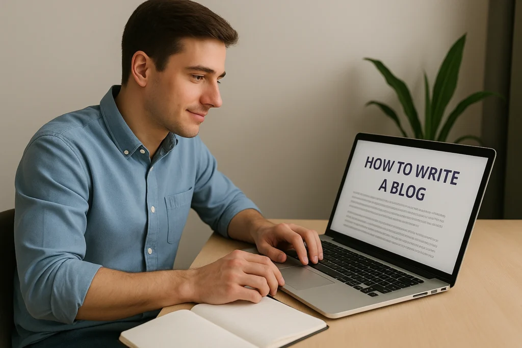 How to write a blog